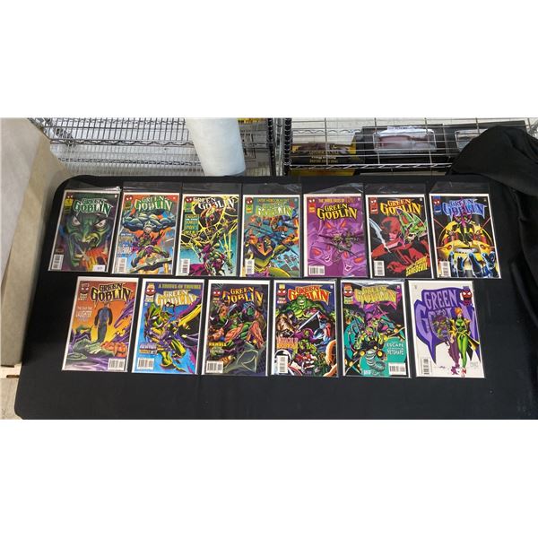 (13) MARVEL GREEN GOBLIN COMIC BOOKS; COMPLETE RUN #1-13