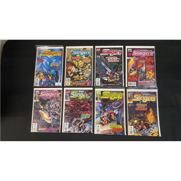 (8) MARVEL SLINGERS COMIC BOOKS; COMPLETE RUN #1-8