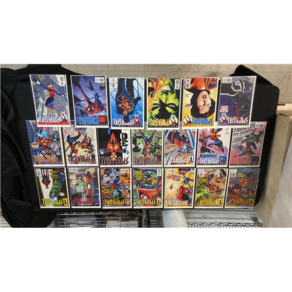(20) MARVEL SPIDER-GIRL COMIC BOOKS; COMPLETE RUN #21-40