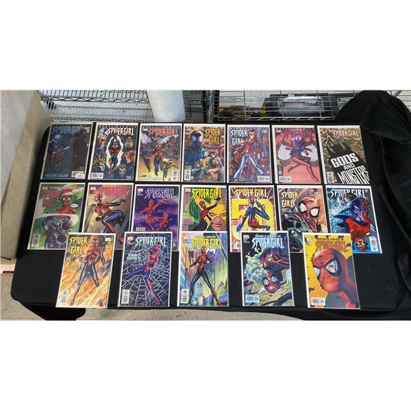 (19) MARVEL SPIDER-GIRL COMIC BOOKS; COMPLETE RUN #41-59