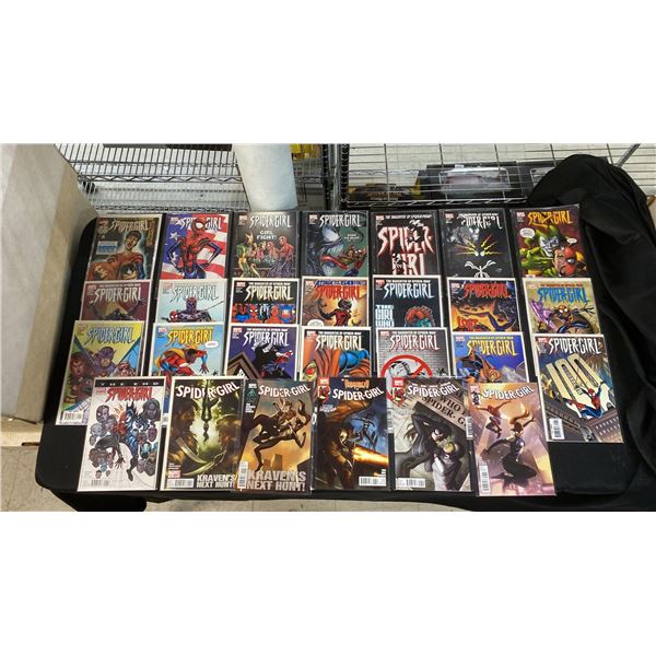 (27) MARVEL SPIDER-GIRL COMIC BOOKS; #80-85, #87-100, '99 ANNUAL, THE END #1 & MORE