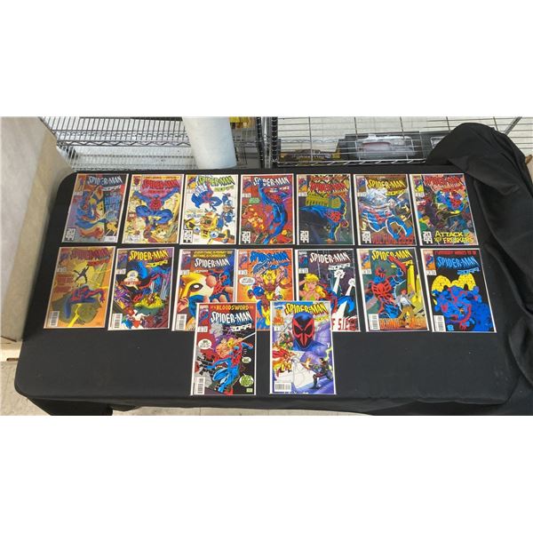 (16) MARVEL SPIDER-MAN 2099 COMIC BOOKS; COMPLETE RUN #2-17