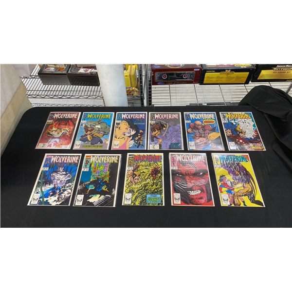 (10) MARVEL WOLVERINE COMIC BOOKS; #13-16, #18-22. 24 & 25