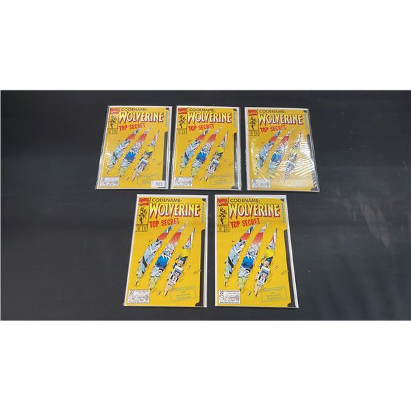 (5) MARVEL CODENAME: WOLVERINE #50 COMIC BOOKS