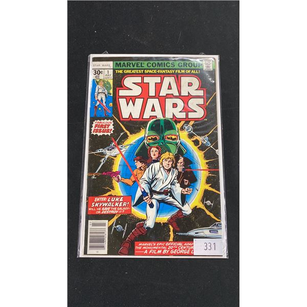 MARVEL STAR WARS #1 COMIC BOOK; FEATURES LUKE, LEIA, HAN & DARTH VADER