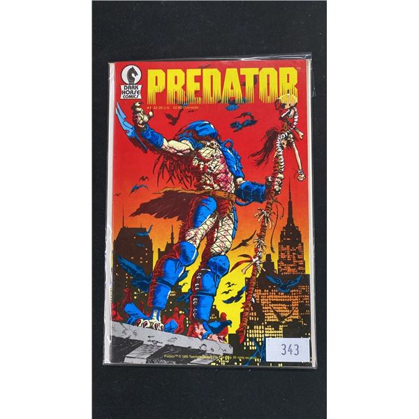 DARK HORSE COMICS PREDATOR #1 COMIC BOOK