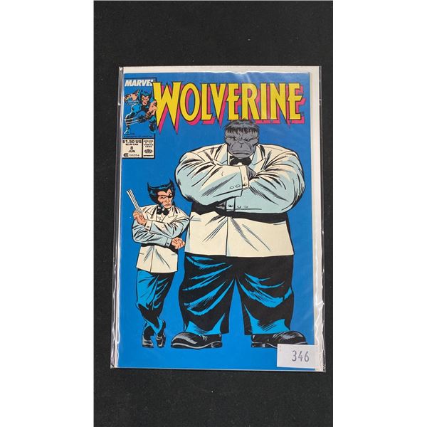 MARVEL WOLVERINE #8 COMIC BOOK; ICONIC MR. FIXIT COVER