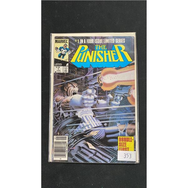 MARVEL THE PUNISHER #1 LIMITED COMIC BOOK; ICONIC MIKE ZEIK COVER CANADIAN PRICE VARIANT