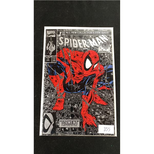 MARVEL SPIDER-MAN COLLECTOR'S ISSUE #1 COMIC BOOK SIGNED BY TODD MCFARLANE