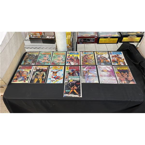 (15) MARVEL COMICS PRESENTS WOLVERINE COMIC BOOKS; COMPLETE RUN #40-53