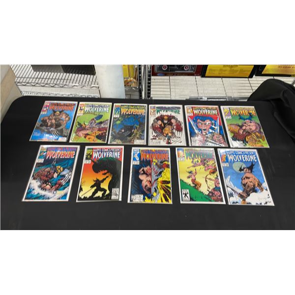 (11) MARVEL COMICS PRESENTS WOLVERINE COMIC BOOKS; COMPLETE RUN #85-99