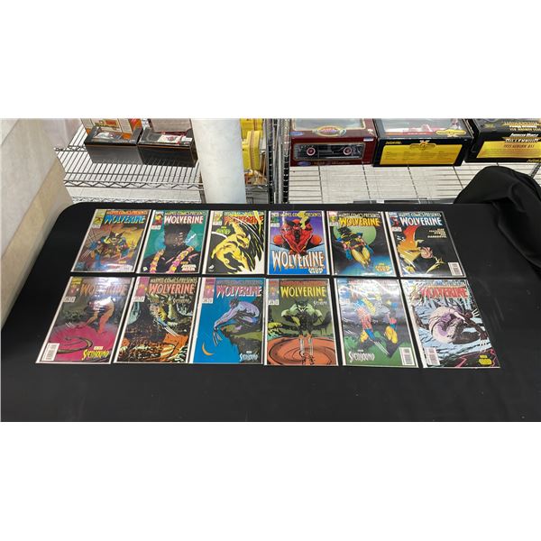 (12) MARVEL COMICS PRESENTS WOLVERINE COMIC BOOKS; COMPLETE RUN #131-142