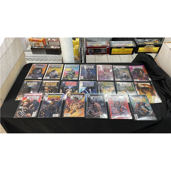 (20) MARVEL WOLVERINE COMIC BOOKS; COMPLETE RUN #1-20