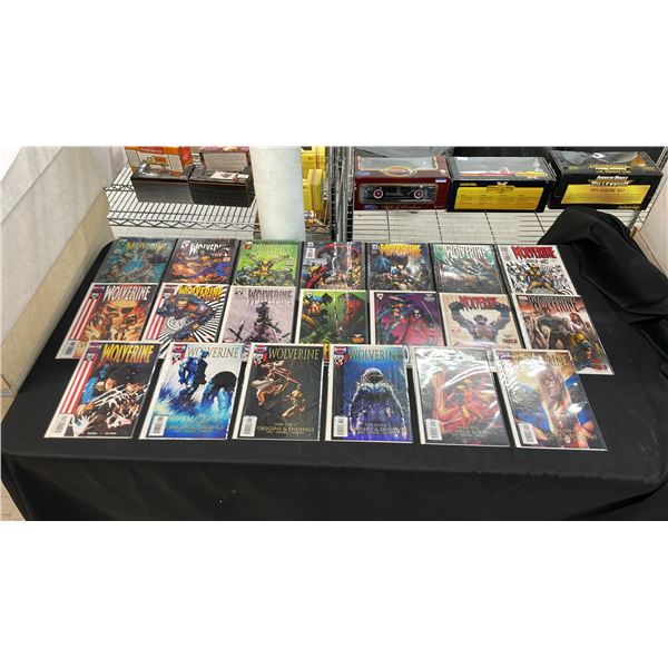 (20) MARVEL WOLVERINE COMIC BOOKS; COMPLETE RUN #21-40