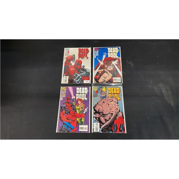 (4) MARVEL DEADPOOL ALL NEW X-MEN LIMITED SERIES COMIC BOOKS; COMPLETE RUN #1-4