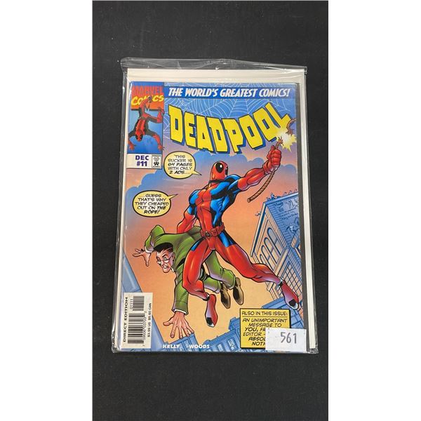 MARVEL DEADPOOL #11 COMIC BOOK