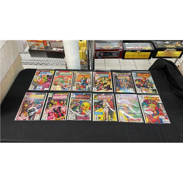 (12) MARVEL WARLOCK AND THE INFINITY WATCH COMIC BOOKS; COMPLETE RUN #21-32