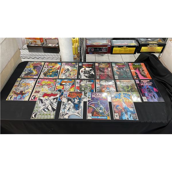 (17) MARVEL MARC SPECTOR: MOON KNIGHT COMIC BOOKS