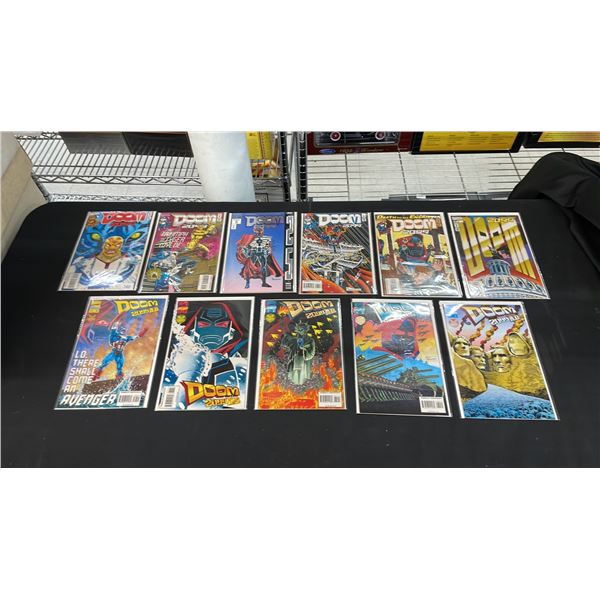 (11) MARVEL DOOM 2099 COMIC BOOKS; COMPLETE RUN #23-33