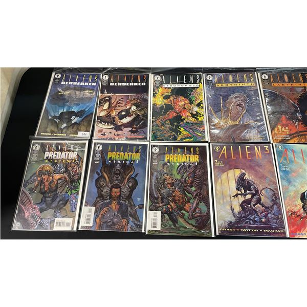 (14) DARK HORSE COMICS ALIENS COMIC BOOKS