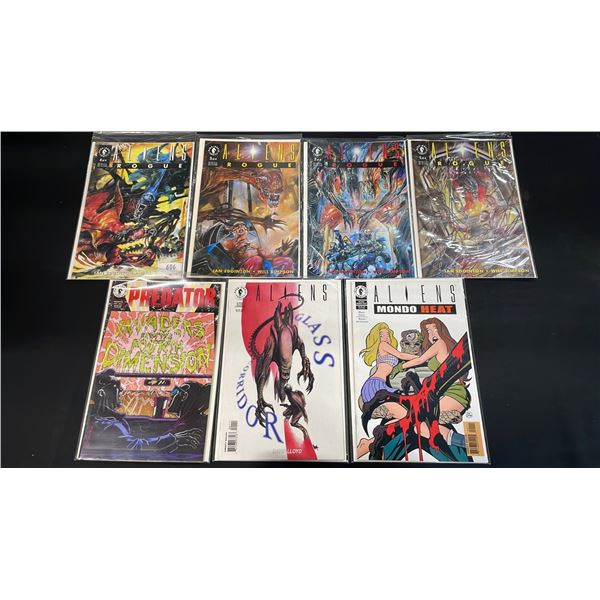 (7) DARK HORSE COMICS ALIENS COMIC BOOKS