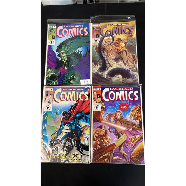 (4) DARK HORSE COMICS COMIC BOOKS