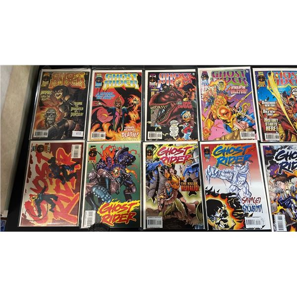 (15) MARVEL GHOST RIDER COMIC BOOKS