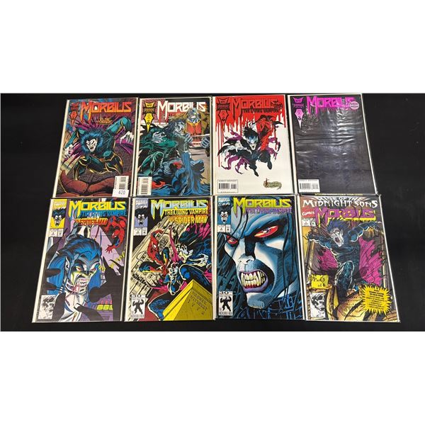 (8) MARVEL MORBIUS COMIC BOOKS