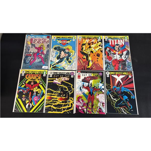 (8) ASSORTED DARK HORSE COMICS COMIC BOOKS
