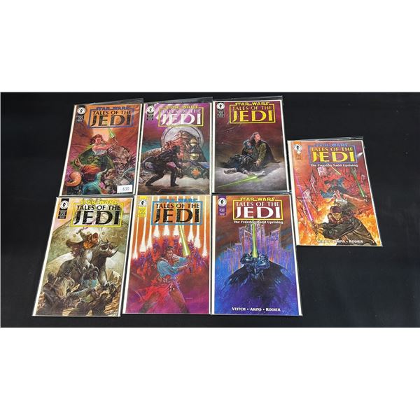 (7) DARK HORSE COMICS STAR WARS COMIC BOOKS; TALES OF THE JEDI #1-5 & TALES OF THE JEDI THE FREEDON
