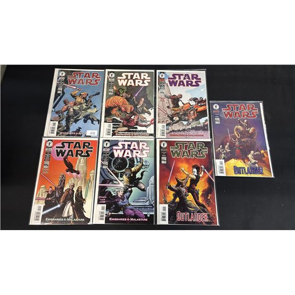 (7) DARK HORSE COMICS STAR WARS COMIC BOOKS; #11-17