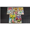 Image 1 : (5) MARVEL ANNUAL THE INCREDIBLE HULK COMIC BOOKS
