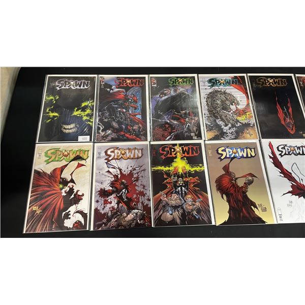 (14) IMAGE COMICS SPAWN COMIC BOOKS; #70-76 & #78-84
