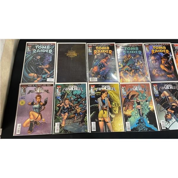(16) IMAGE COMICS TOMB RAIDER COMIC BOOKS