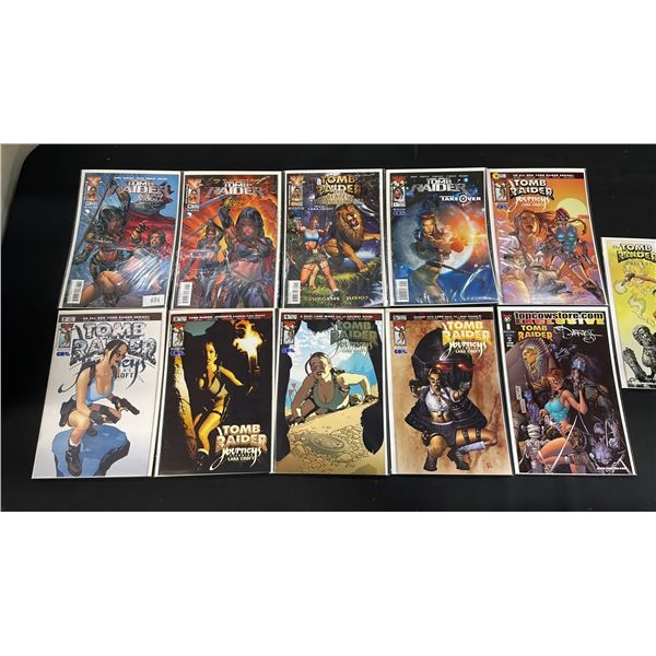(11) IMAGE COMICS TOMB RAIDER COMIC BOOKS
