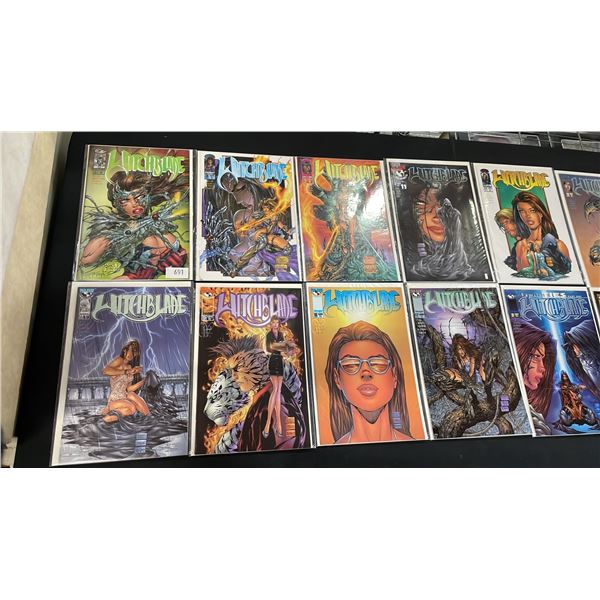 (16) IMAGE COMICS WITCHBLADE COMIC BOOKS
