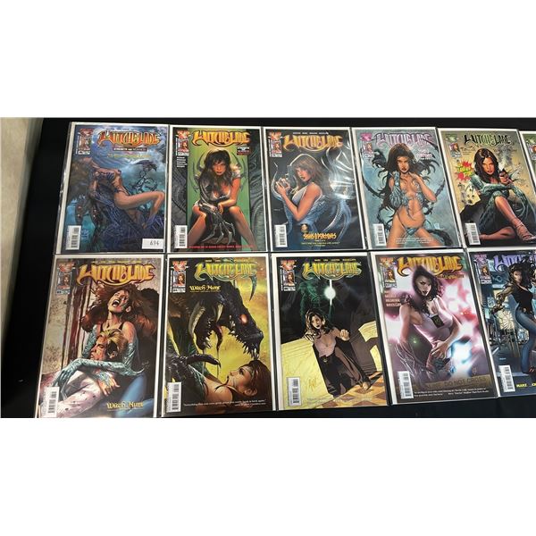 (20) IMAGE COMICS WITCHBLADE COMIC BOOKS