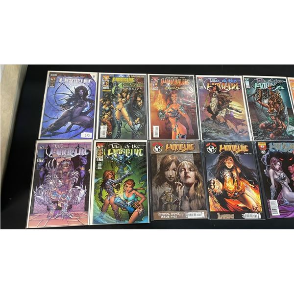 (19) ASSORTED WITCHBLADE COMIC BOOKS