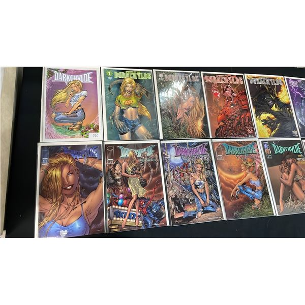 (13) ASSORTED DARKCHYLDE COMIC BOOKS & (7) DARK HORSE COMICS THE DIRTY PAIR COMIC BOOKS