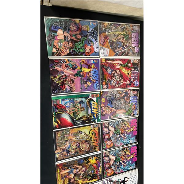 (18) IMAGE COMICS GEN 13 COMIC BOOKS