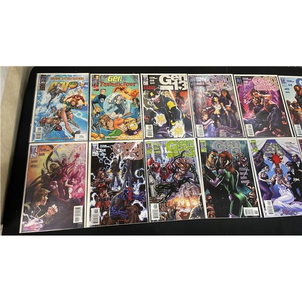 (17) WILDSTORM COMICS GEN 13 COMIC BOOKS