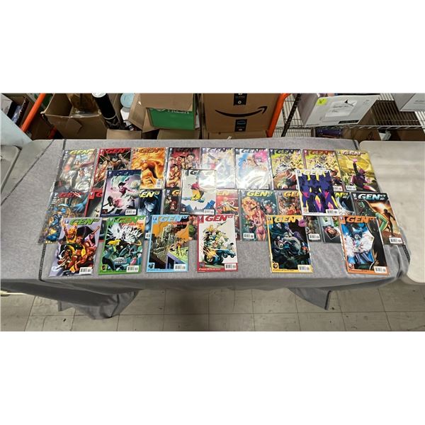 (27) WILDSTORM COMICS GEN 13 COMIC BOOKS