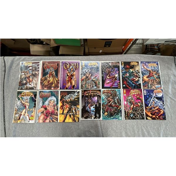 (14) ASSORTED GLORY COMIC BOOKS