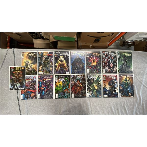 (15) IMAGE COMICS THE DARKNESS COMIC BOOKS