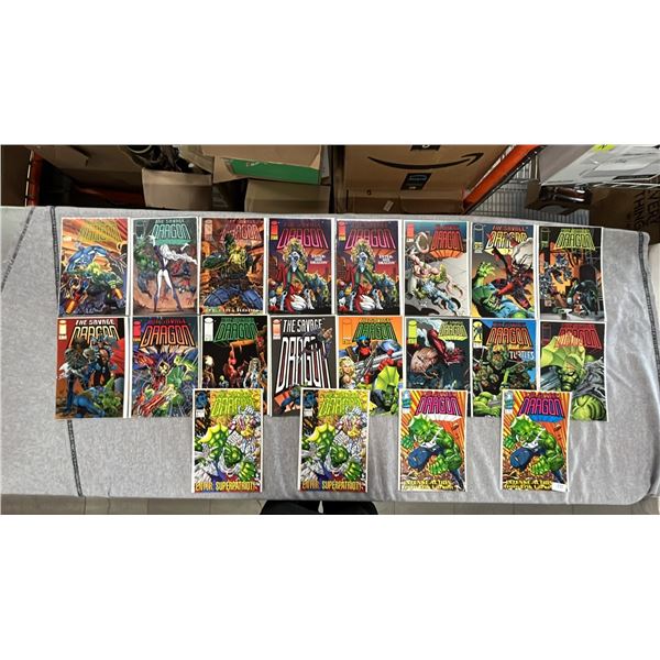 (20) IMAGE COMICS THE SAVAGE DRAGON COMIC BOOKS