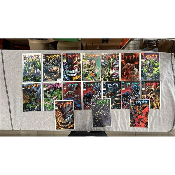 (17) IMAGE COMICS PITT COMIC BOOKS