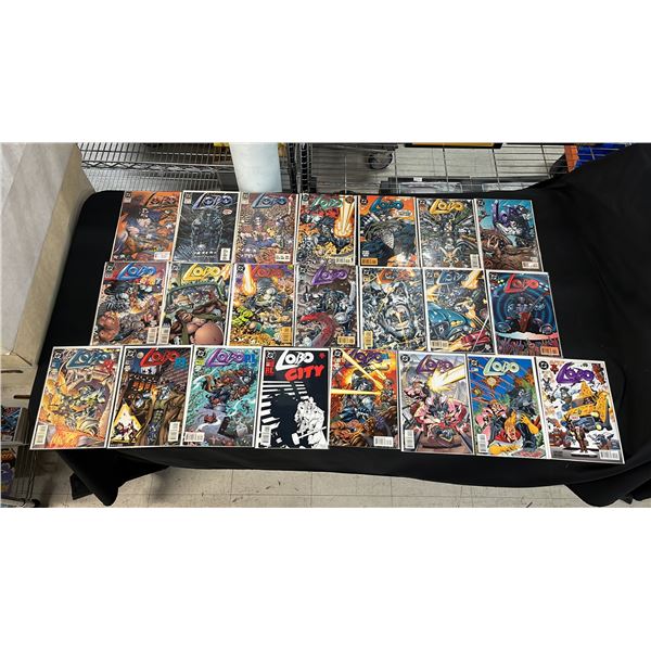 (22) DC LOBO COMIC BOOKS
