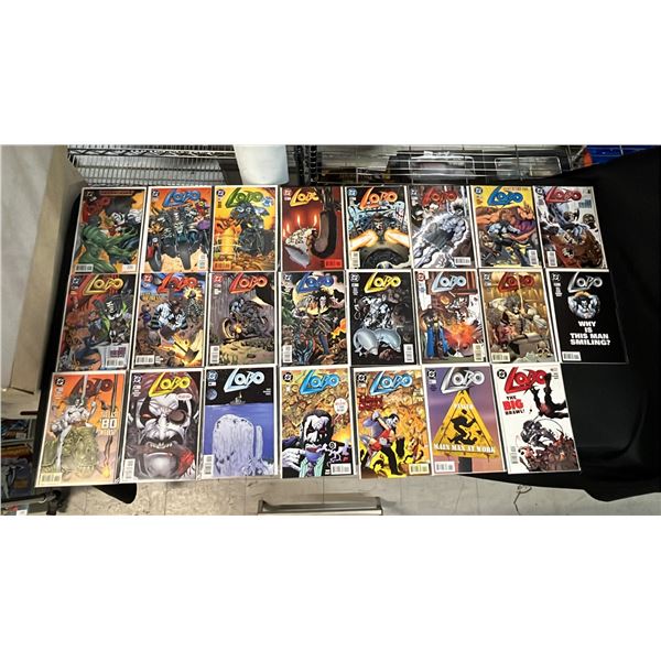 (23) DC LOBO COMIC BOOKS