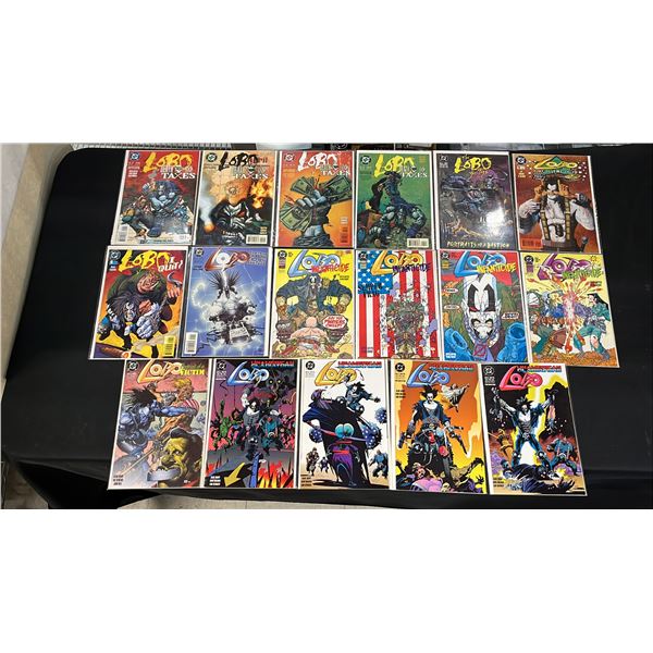 (17) DC LOBO COMIC BOOKS