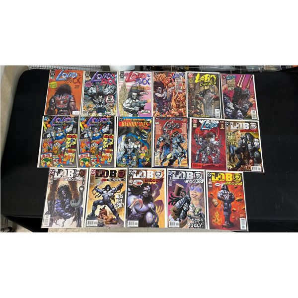 (16) DC LOBO COMIC BOOKS